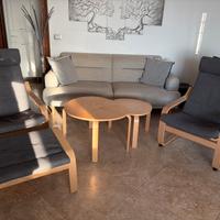 divano poltrone tavolini salotto