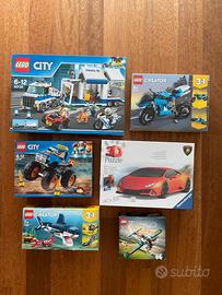 LEGO NUOVI technic, creator, city e ravensburger