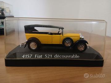 4157 Fiat 521 decouvrable gialla