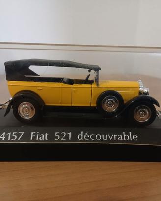 4157 Fiat 521 decouvrable gialla