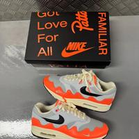 Nike Air Max 1 Patta Hyper Crimson Pure Platinum