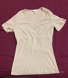 Maglietta allattamento rosa H&M