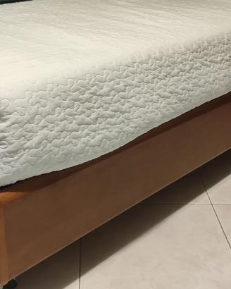 Letto singolo con contenitore