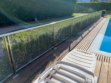 barriera / recinzione per bordo piscina