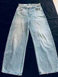 Jeans con strass