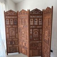 Paravento divisorio orientale 900 antiquariato