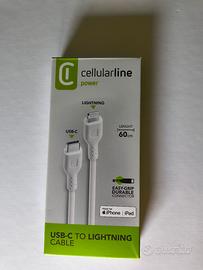 CELLULARLINE USB-C TO LIGHTNING CAVO 60 CM