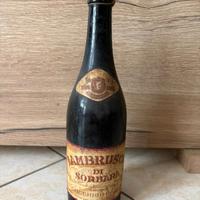 bottiglia di vino lambrusco 1968