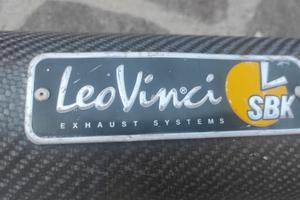 Scarico marmitta terminale Leo vinci SBK carbonio
