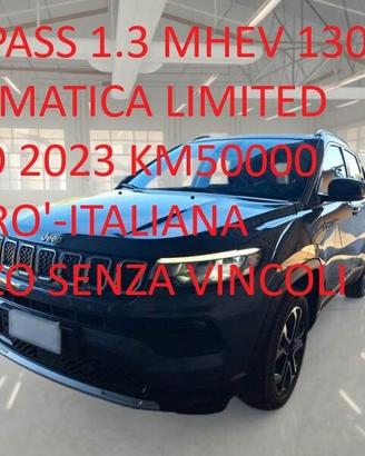 Jeep Compass 1.5 130 CV MHEV LIMITED **PREZZO REAL