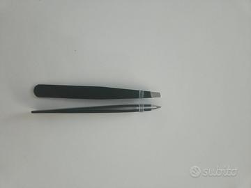 stock 3000 pinzette in acciaio brunito