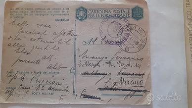 cartoline franchigia militare 