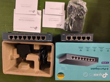Tplink 2 switch 1x 5 e 1x 8 porte 10/100/1000