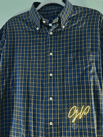 Camicia a quadri Oxer blu No-Stiro – XL