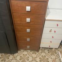 cassettiera 5 cassetti