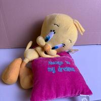 Peluche Titti (Tweety) Looney Tunes con Cuscino Ro