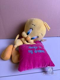 Peluche Titti (Tweety) Looney Tunes con Cuscino Ro