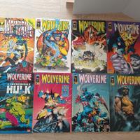 Lotto 8 fumetti Wolverine anno 1998