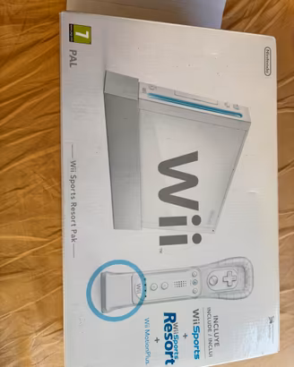 Console Nintendo Wii Completa con Scatola e contro