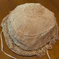 Cuffietta in pizzo batista secolo XX 