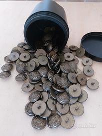 BOTTONI IN RESINA BRONZEI DORATI