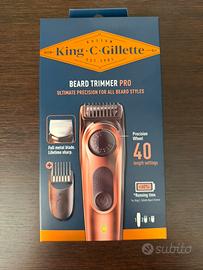 King C Gillette Trimmer Pro - NUOVO