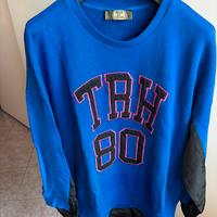 Felpa bluette/nera Trash & Luxury Tg. S