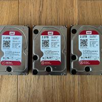 3 Hard Disk 2TB WD Red