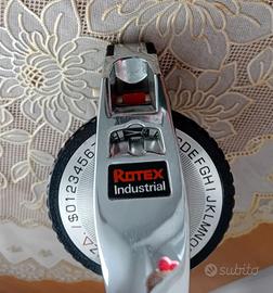 Etichettatrice Rotex vintage,con 2 nastri colorati