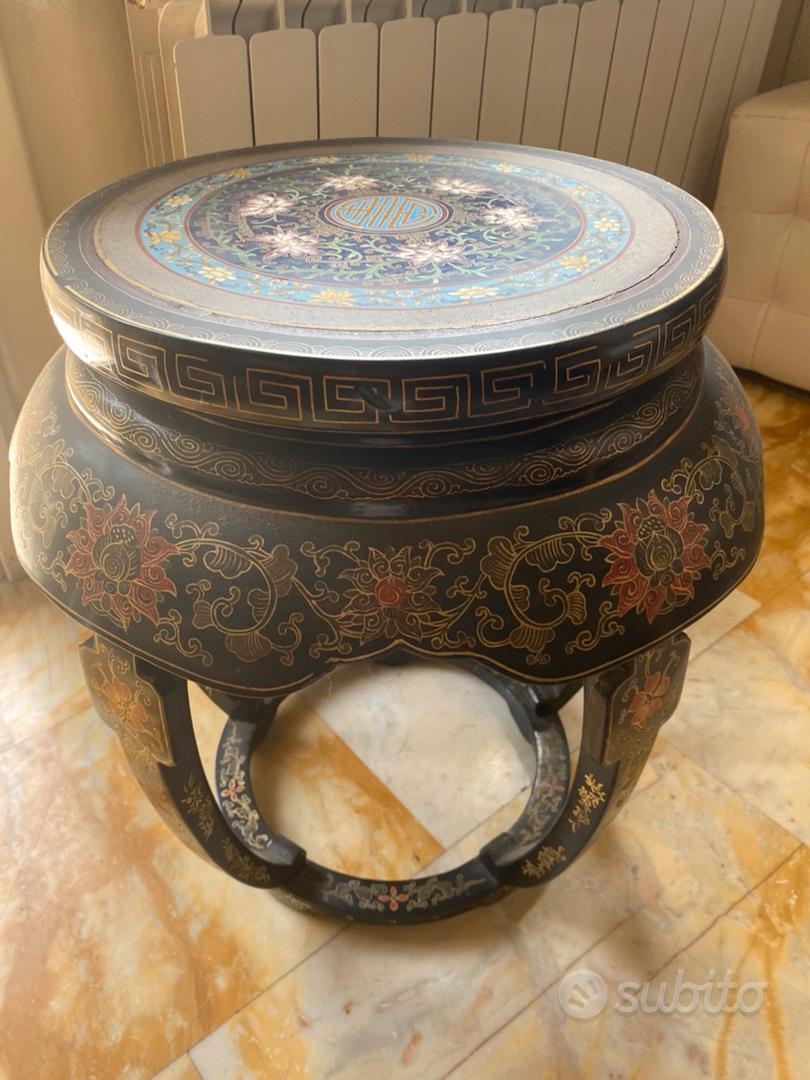 Tavolino Zeus In Plastica 50x50cm - Arancione, Per Interno Ed Esterno - Foto 6