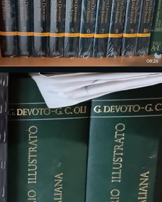 Lotto Dizionari Pregiati: GEDEA (10 Vol.) + Devoto