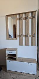 Scarpiera e appendiabiti