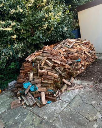 Legna da ardere STAGIONATA - Tagliata a mano