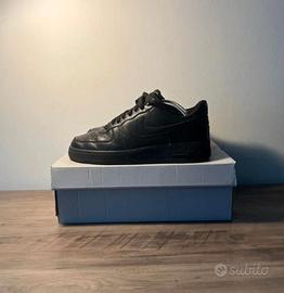 Nike Air Force 1 Nere 37.5 Nuove Unisex