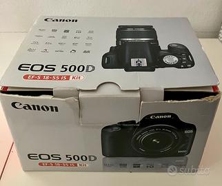 Fotocamera digitale Canon EOS 500D ef 18-55 iS