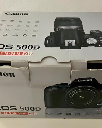 Fotocamera digitale Canon EOS 500D ef 18-55 iS