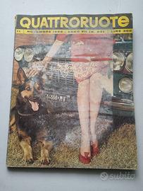 RIVISTA QUATTRORUOTE NOVEMBRE 1962 ANNO VII N°83
