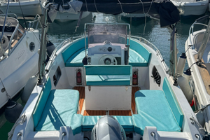 Barca 6,40 - senza patente - pronta alla boa