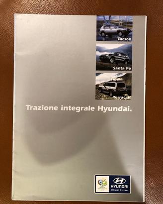 Depliant bruchure hyundai