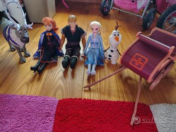 Frozen Multipack con Personaggi e Slitta