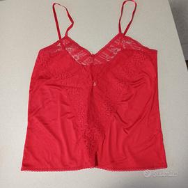 Canotta donna con reggicalze con omaggio