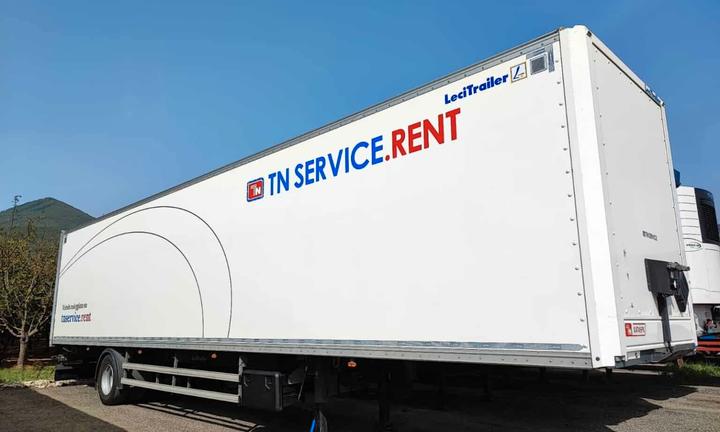 Semirimorchio Lecitrailer 1 asse