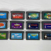 Lotto 12 giochi per gamboy advance