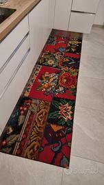 Tappeto passatoia Ikea 70x250 cm colorato fiori