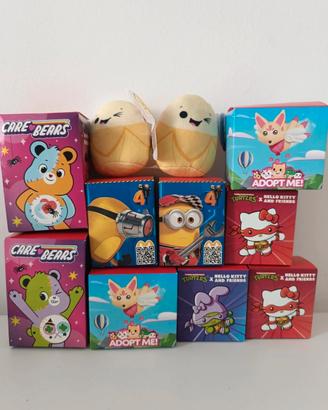 Lotto gadget da collezione McDonald's 11 pezzi