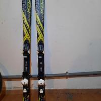 Sci per ragazzi Salomon 140 cm con scarponi 