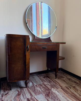Toeletta comò vintage Art Déco anni 30 40