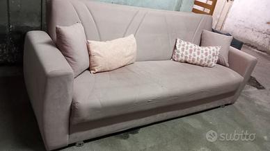 DIVANO LETTO MOD. CLIKCLAK 3POSTI A CONTENITORE!