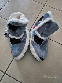 pantofole stivaletto in pile taglia 37