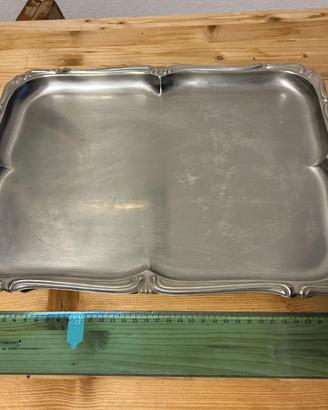 Vassoio d'argento Alessi vintange